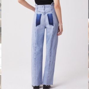 AGOLDE PIECED ANGLED JEAN